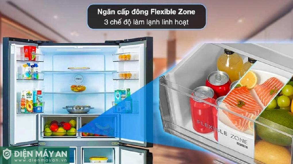 Tủ lạnh Toshiba Inverter 515 lít Multi Door GR-RF677WI-PMV(06)-MG